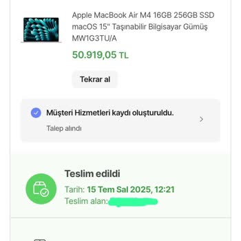 Kampanya Döneminde Fiyat Düşüşü Sonrası İade Talebimin Reddedilmesi