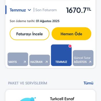 Turkcell Kampanya Bitiminde Bilgilendirme Yapılmadı Fatura Aniden Yükseldi