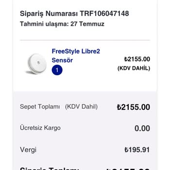 Hatalı Şeker Ölçüm Sensörü Sağlığımı Tehlikeye Attı