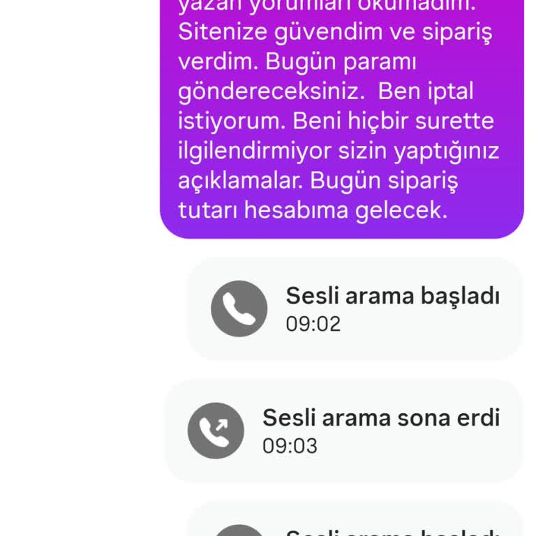 Siparişim Gönderilmedi Firmaya Ulaşamıyorum İade Hakkımı Kullanamıyorum