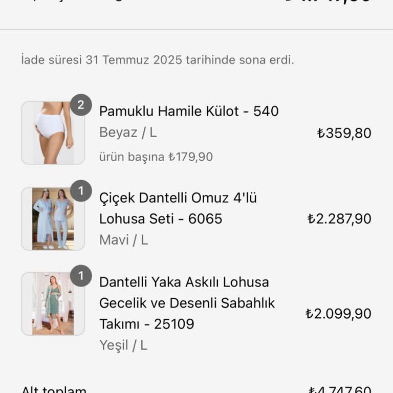 Ücreti İade Edilmeyen Ürün Ve İletişimsizlik Sorunu