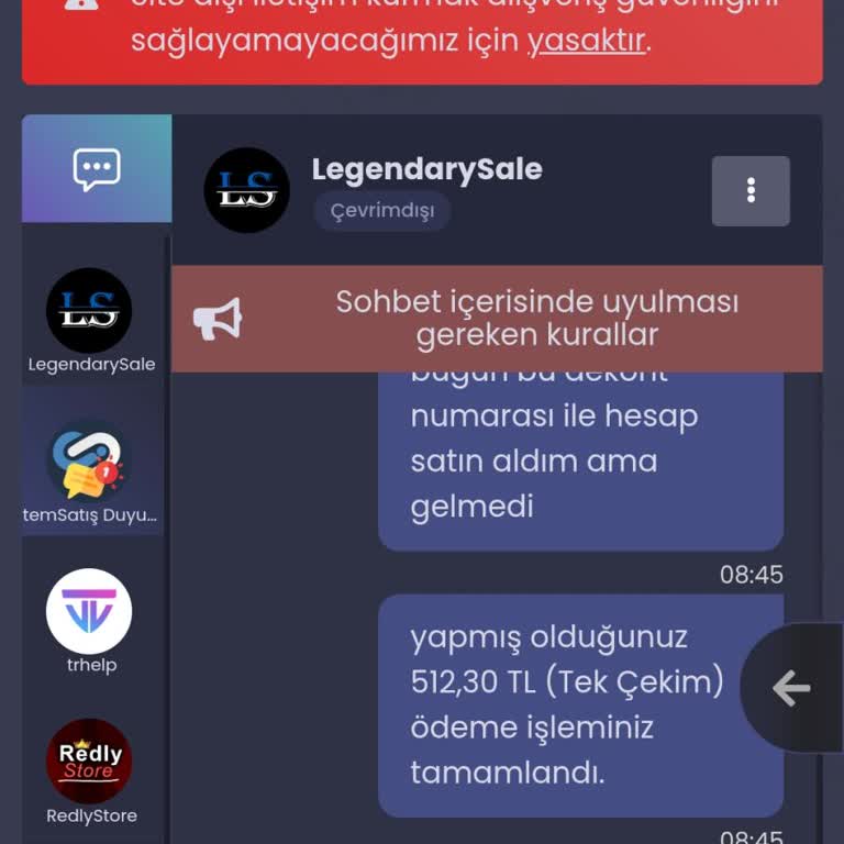 Satın Alınan Valorant Hesabı Teslim Edilmedi, Destek Alınamıyor