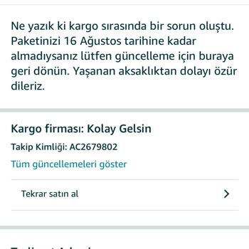 Siparişim Teslim Edilmeden Geri İade Edildi, Çözüm Sunulmadı