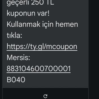 Trendyol GO İndirim Kuponum Hesabıma Yansımadı Ve Çözüm Sunulmadı