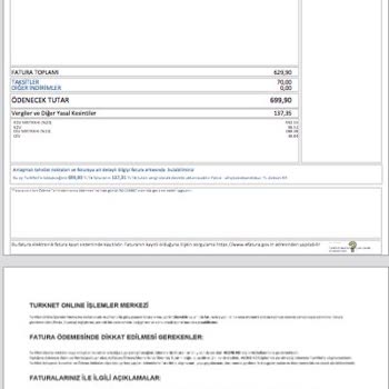Zamanında Ödeme Yaptım Yine De Haksız 700 TL Fatura Geldi