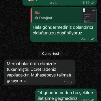 Sipariş Verdiğim Ürünün Ücreti İade Edilmedi, Firmaya Ulaşamıyorum