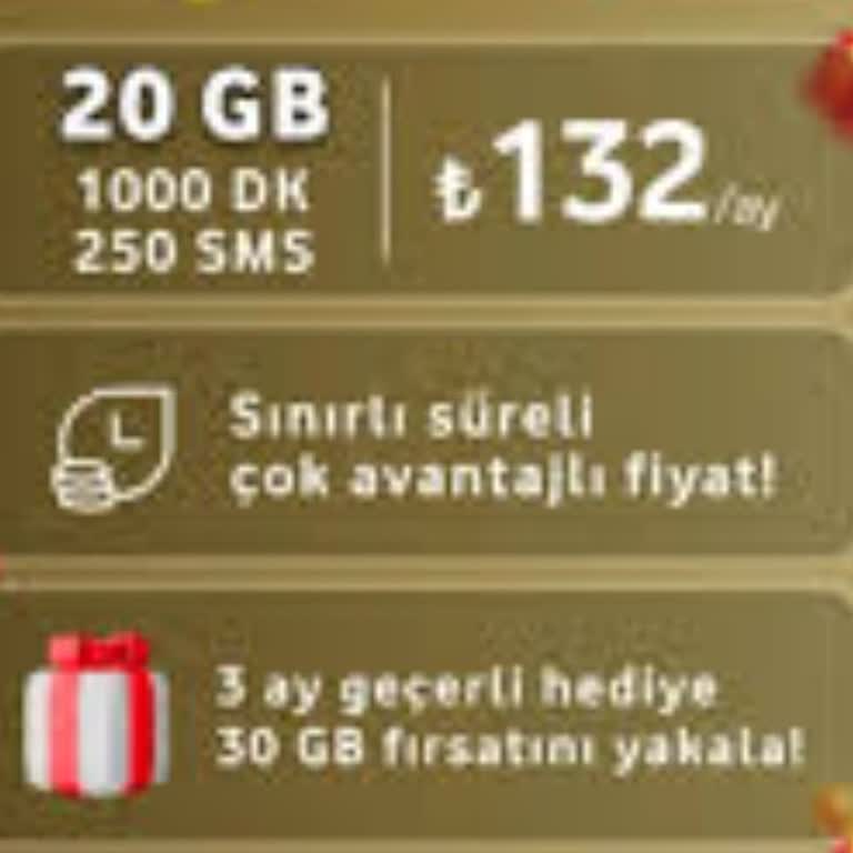 Vodafone'dan Vaat Edilen 30 GB İnternetin Yarısı Hattıma Tanımlanmadı