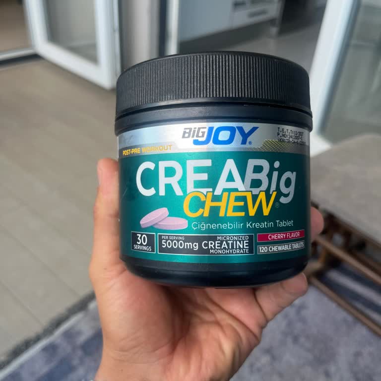 Bigjoy Kreatin Tablet Sonrası Yaşanan Sağlık Sorunlarına Çözüm Bulunmaması!