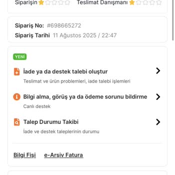 Migros Sanal Market Siparişim Teslim Edilmedi Param İade Edilmedi