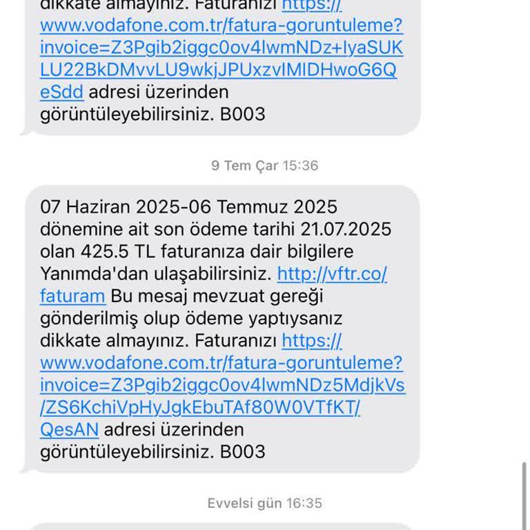 Fatura İadesi Konusunda Verilen Sözlerin Tutulmaması Ve Mağduriyet