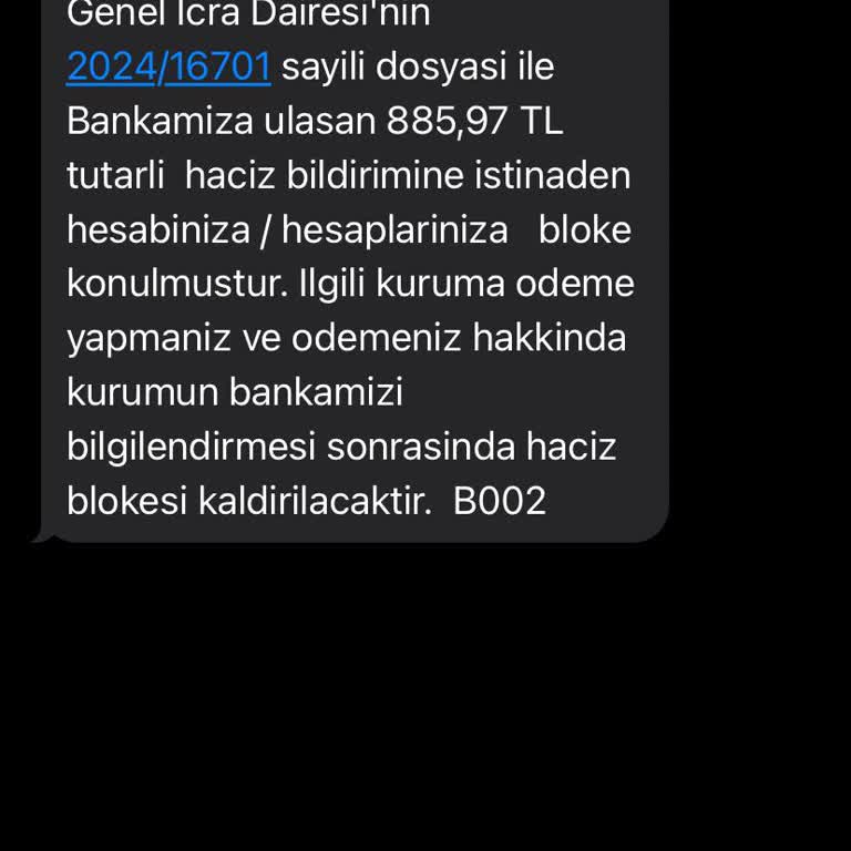 Hesabıma Bilgi Verilmeden Haciz Konulması Ve Resmi Bildirim Eksikliği