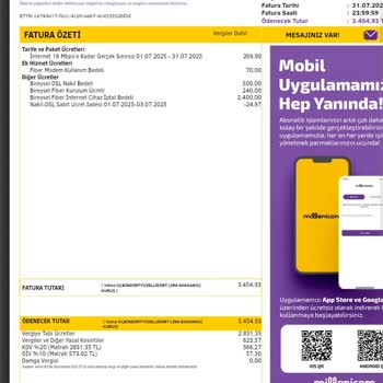 Adres Ve Bilgi Eksikliği Nedeniyle Modem İadesi Yapılamadı 3500 TL Fatura Çıkarıldı