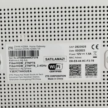 Adres Ve Bilgi Eksikliği Nedeniyle Modem İadesi Yapılamadı 3500 TL Fatura Çıkarıldı