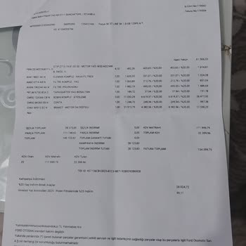 Yüksek Masraf Sonrası Çözülemeyen Arıza Ve Serviste Uygunsuz Kullanım Mağduriyeti