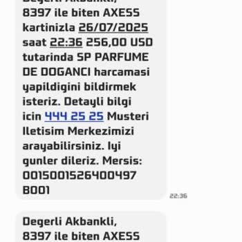 Onayım Dışında Gerçekleşen Kart İşlemlerine Karşı Akbank'tan Destek Alamıyorum