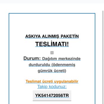 Sahte Kargo E-postalarıyla Kişisel Bilgilerimin İzinsiz Kullanılması Hakkında Endişe