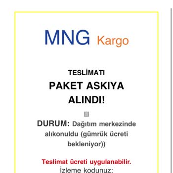 Sahte Kargo E-postalarıyla Kişisel Bilgilerimin İzinsiz Kullanılması Hakkında Endişe