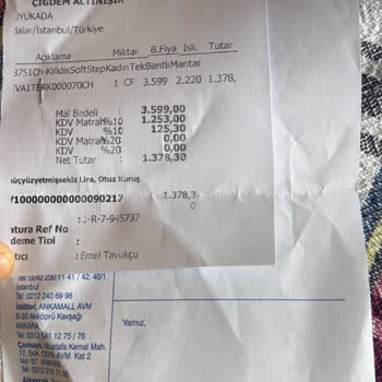 Kifidis'ten Aldığım Terlik Ayağımı Yaraladı, Değişim Ve İade Sürecinde Mağdur Edildim