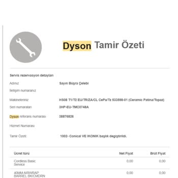 Dyson Airwrap Sürekli Arızalanıyor, Servis Ve Müşteri Hizmetleri Mağduriyeti