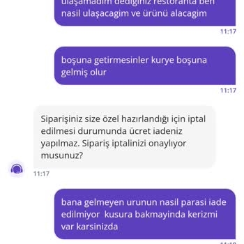 Teslim Edilmeyen Sipariş, İptal Ve Para İadesi Sorunu: Getir'de Müşteri Hizmetleri Yetersizliği