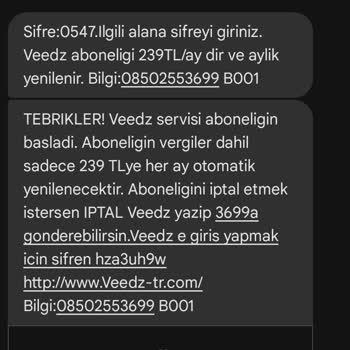 Onayım Dışında Başlatılan Abonelik Ve Haksız Fatura Ücreti İadesi Talebi