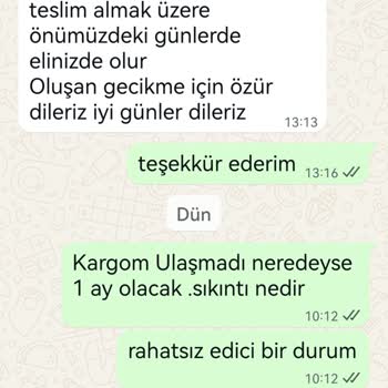 Siparişim Gönderilmiyor, Sürekli Oyalama Ve Mağduriyet Yaşıyorum
