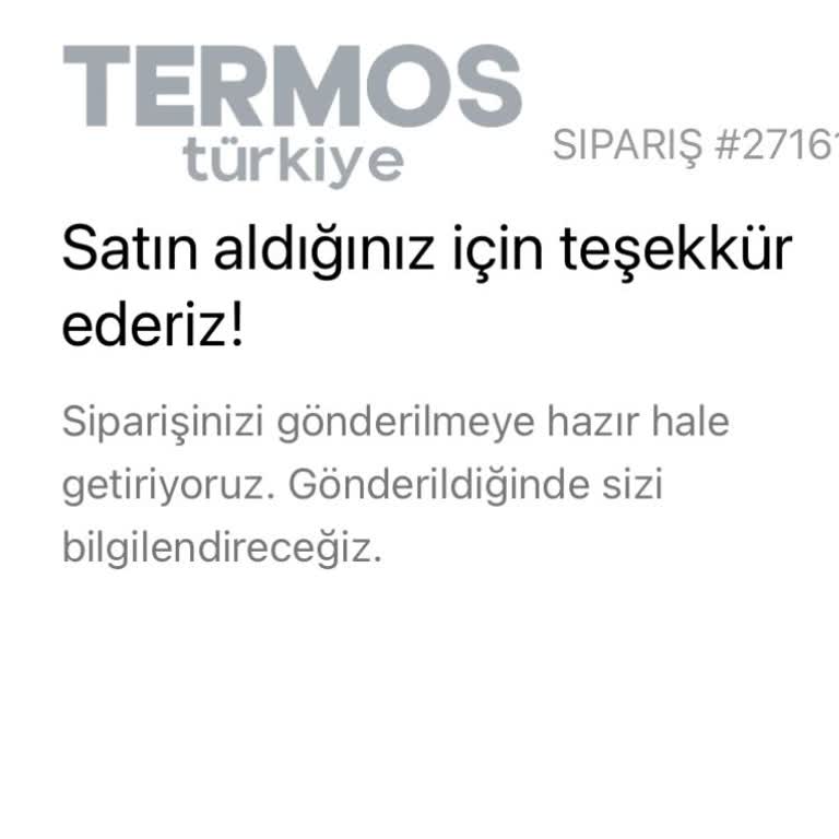 Termos Türkiye Siparişim 1,5 Aydır Teslim Edilmedi, İptal Ve İade Taleplerim Reddediliyor!