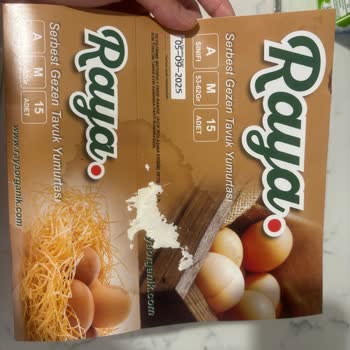 Aldığım Organik Yumurtalarda Siyah Lekeler Ve Baloncuk Sorunu Yaşadım