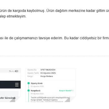20 Gündür Teslim Edilmeyen Siparişler Ve İade Sorunu