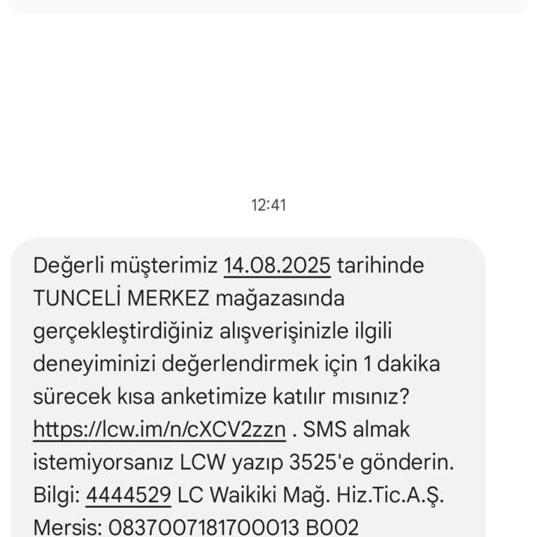 Yanlış Alışveriş Bildirimi Ve Kişisel Bilgi Güvenliği Endişesi