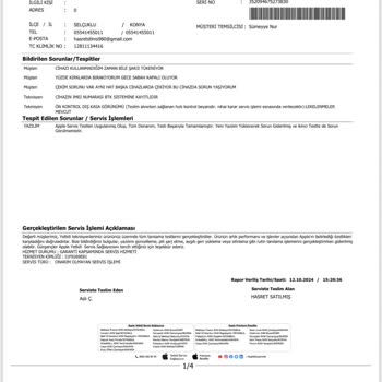 Garanti Süresinde Batarya Değişimi İçin Ücret Alınması Ve Mağduriyet Yaşanması