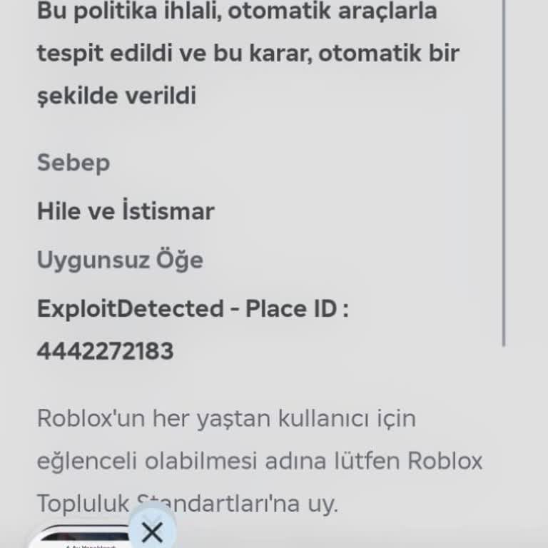 Haksız Ban Nedeniyle Hesabımın Kapatılması Ve Mağduriyetimin Giderilmesini Talep Ediyorum