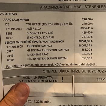 Dacia Jogger'da Tekrarlayan Volan Ve Baskı Balata Arızası Mağduriyeti