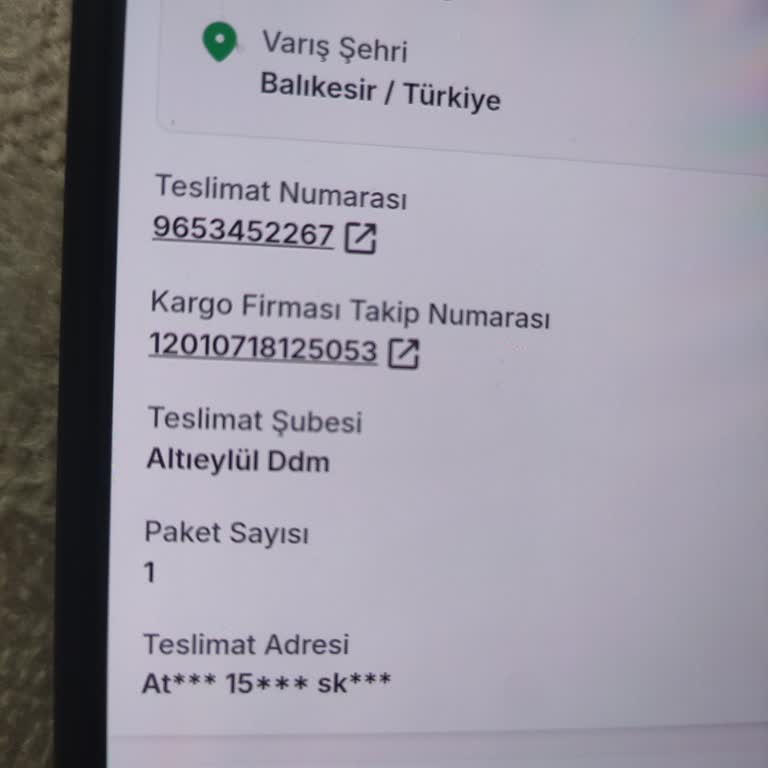 Yanlış Şubeye Yönlendirilen Sipariş Nedeniyle Mağduriyet