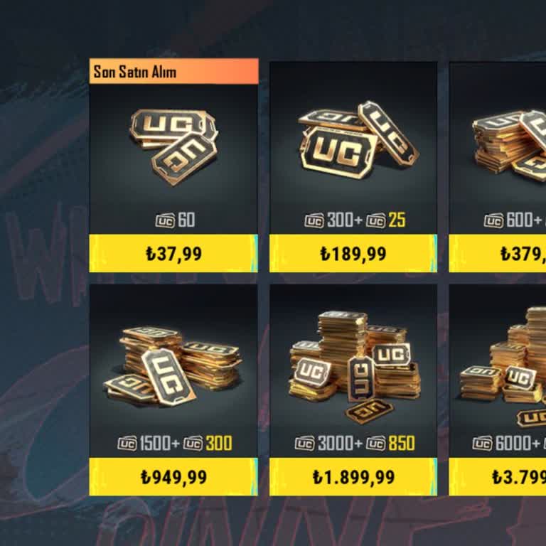 Oyun Dinar Satın Alınan PUBG Mobile UC'nin Eksik Ve Gecikmeli Teslim Edilmesi