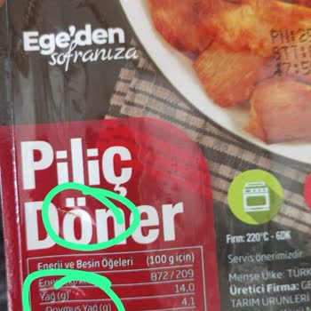 Migros Sanal Marketten Yırtık Ambalajlı Tavuk Döner Teslimatı Mağduriyeti