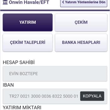 Yatırdığım Para Hesabıma Geçmedi, Mağduriyetimin Giderilmesini Talep Ediyorum