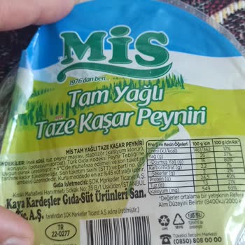 Aldığım Kaşar Peynirinin Kıvamı Beklenenden Farklı Çıktı, Ücret İadesi Talep Ediyorum