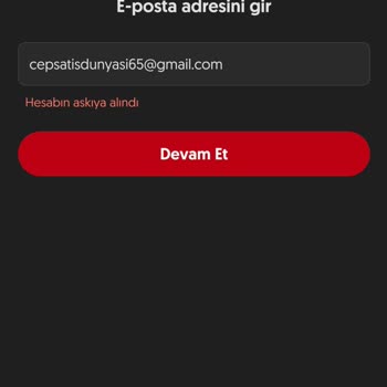 Bilgilendirme Yapılmadan Hesabım Kapatıldı, Mağduriyetimin Giderilmesini İstiyorum