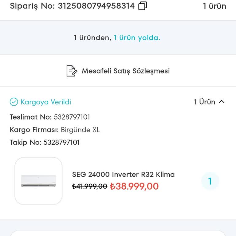 Siparişim Teslim Edilmeden İade Başlatıldı, Mağduriyetim Dikkate Alınmıyor
