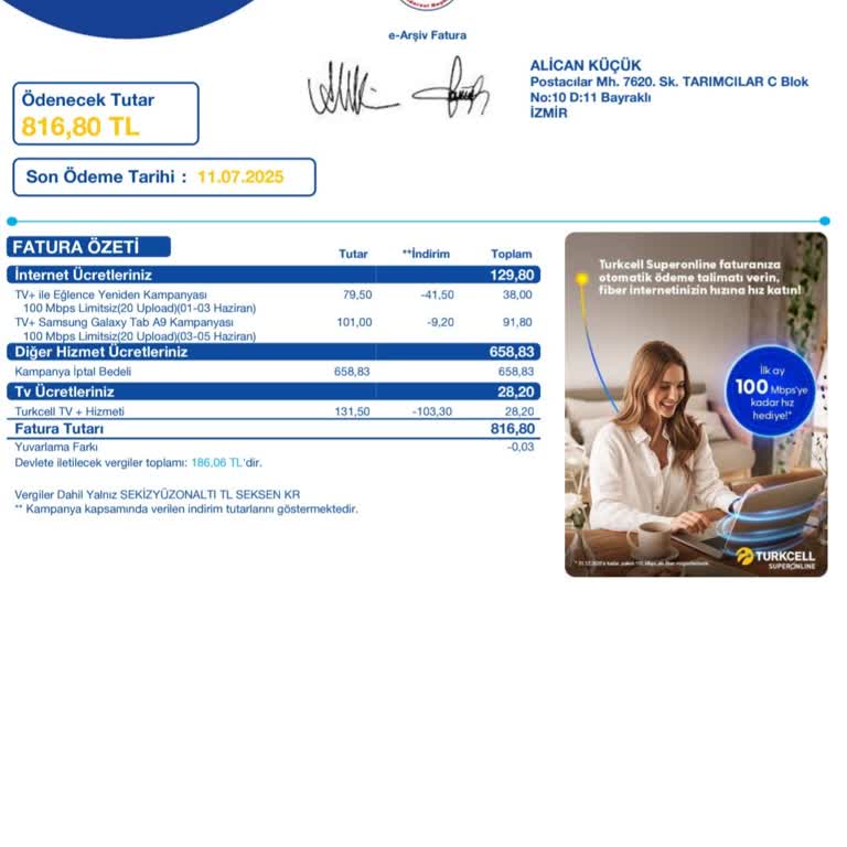 Cayma Bedelimin Karşılanmaması Ve Kampanya Hakkımın Tanımlanmaması