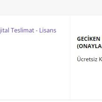 Satın Alınan Yazılımın Lisans Anahtarı Teslim Edilmedi, İade Talebi Karşılanmıyor