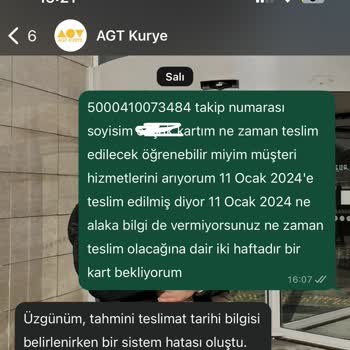 Ziraat Bankası Kartım 17 Gündür Teslim Edilmedi Müşteri Hizmetlerine Ulaşamıyorum