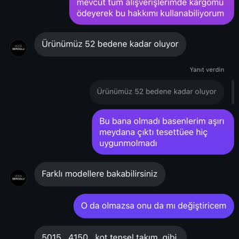 Yanıltıcı Beden Bilgileri Ve Engellenen İade Hakkı Nedeniyle Mağduriyet