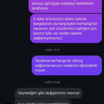 Yanıltıcı Beden Bilgileri Ve Engellenen İade Hakkı Nedeniyle Mağduriyet