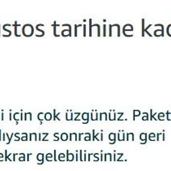 Prime Üyelik Avantajı İle Aldığım Siparişim Teslim Edilmedi, Bilgilendirme Yapılmadı