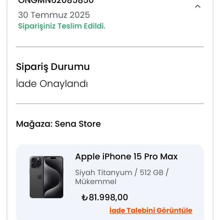 İade Sürecinde Gecikme Ve Müşteri Mağduriyeti