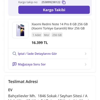 İptal Edilen Siparişin Ücreti Hala İade Edilmedi, Mağduriyetim Giderilmiyor