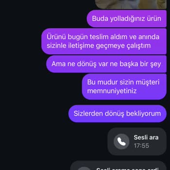 Yanlış Beden Gönderildi, Müşteri Hizmetlerinden Dönüş Alamadım