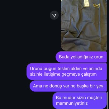 Yanlış Beden Gönderildi, Müşteri Hizmetlerinden Dönüş Alamadım